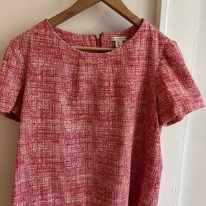Short Sleeve Red Top